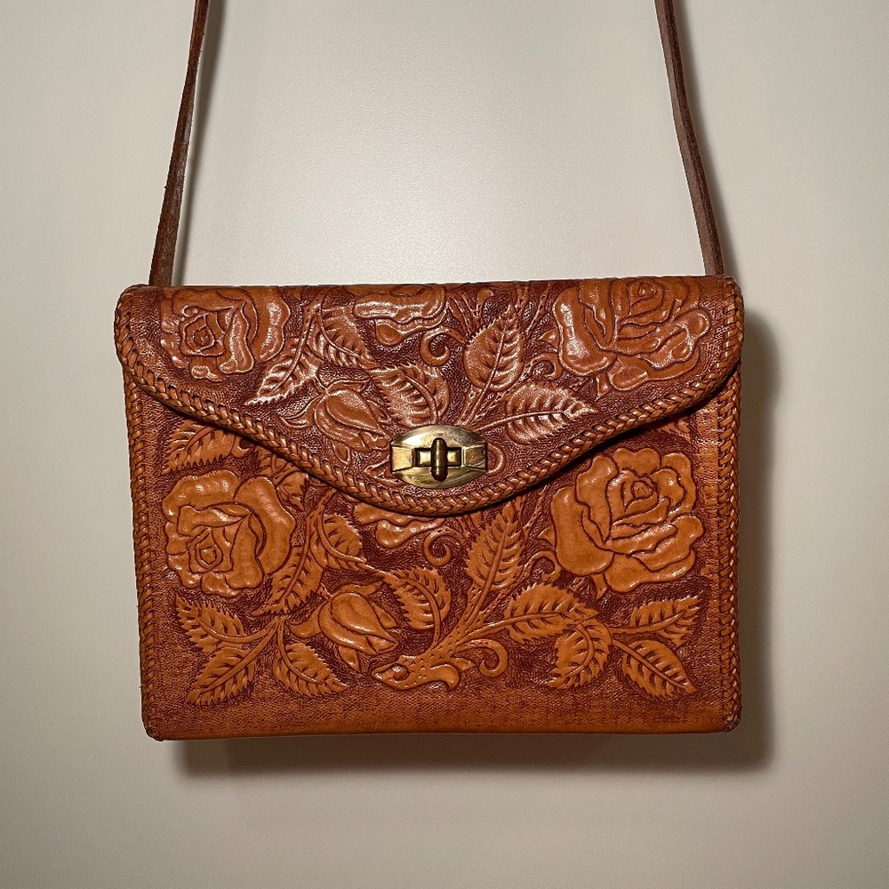 Hand Tooled Leather Case - image 2